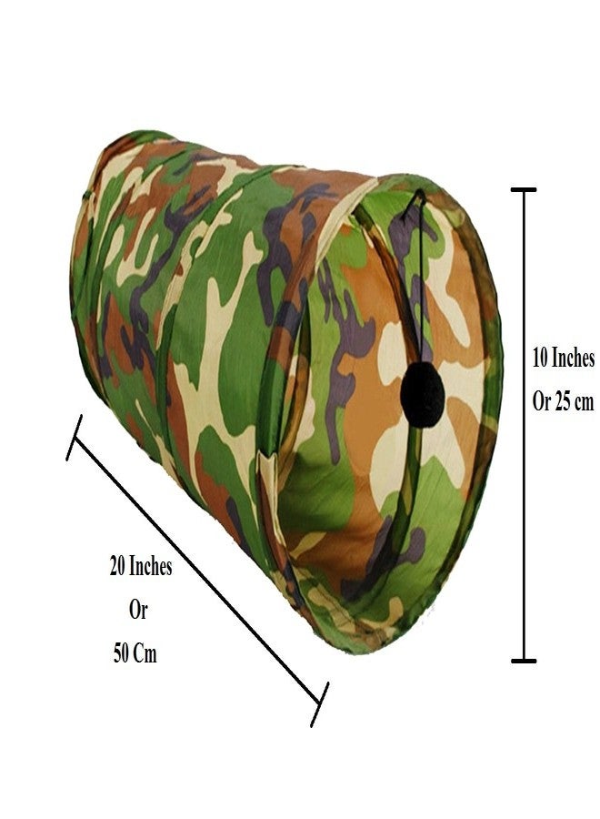 سايج سكوير كيس نوم Sage Square المحمول مقاس 20 بوصة مع نفق تمارين وكرة متدلية للحفاظ على صحة حيوانك الأليف - Image 2